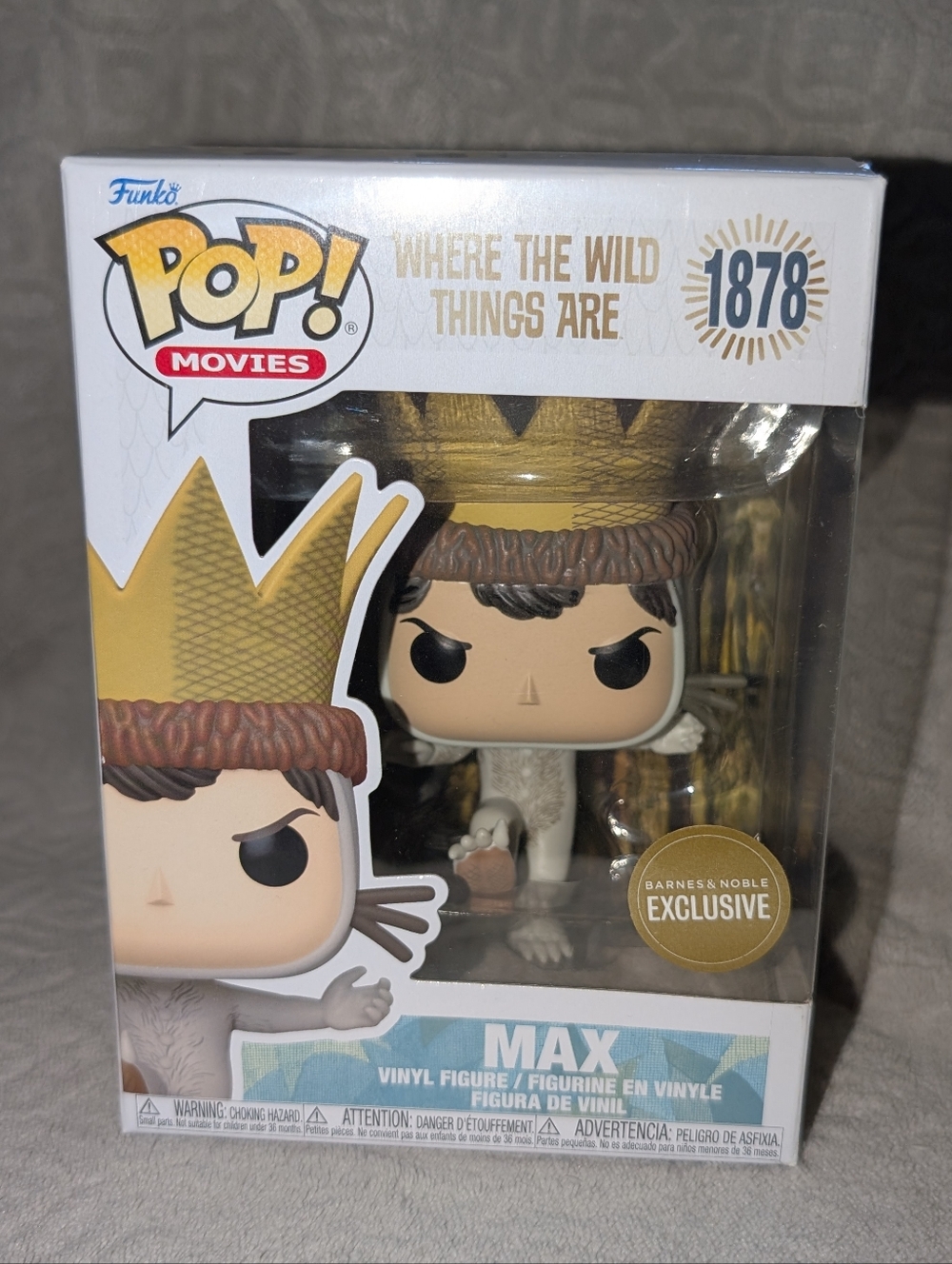 Funko POP! Where The Wild Things Are MAX Barnes & Noble Exclusive